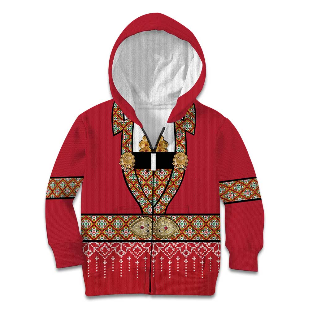Norway Constitution Day Kid Hoodie Norwegian bunads