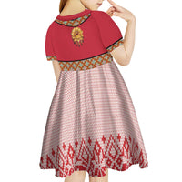 Norway Constitution Day Kid Short Sleeve Dress Norwegian bunads