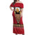 Norway Constitution Day Off Shoulder Maxi Dress Norwegian bunads