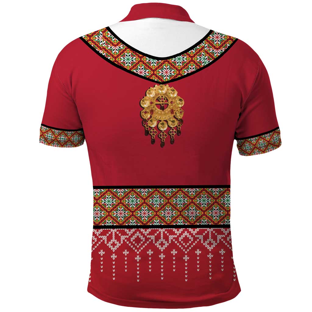 Norway Constitution Day Polo Shirt Norwegian bunads
