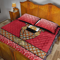 Norway Constitution Day Quilt Bed Set Norwegian bunads
