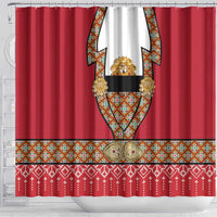 Norway Constitution Day Shower Curtain Norwegian bunads