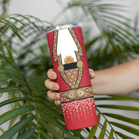 Norway Constitution Day Skinny Tumbler Norwegian bunads