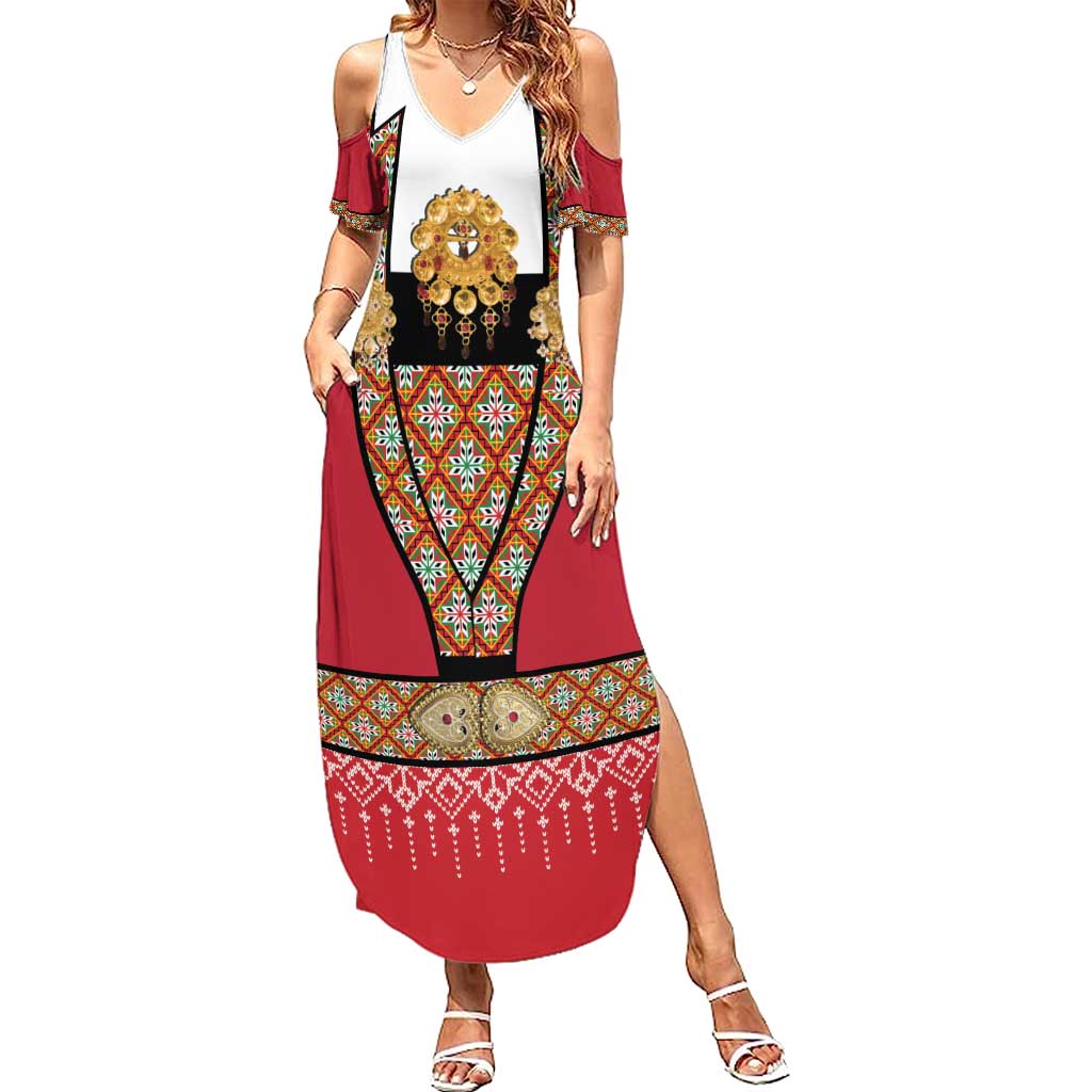 Norway Constitution Day Summer Maxi Dress Norwegian bunads