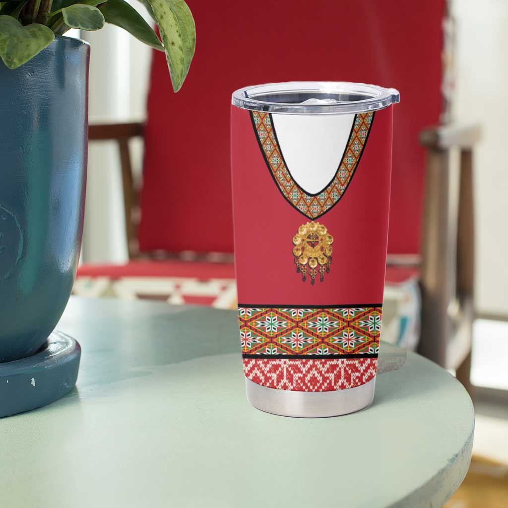 Norway Constitution Day Tumbler Cup Norwegian bunads