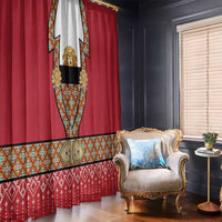 Norway Constitution Day Window Curtain Norwegian bunads