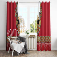 Norway Constitution Day Window Curtain Norwegian bunads
