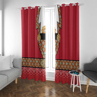 Norway Constitution Day Window Curtain Norwegian bunads
