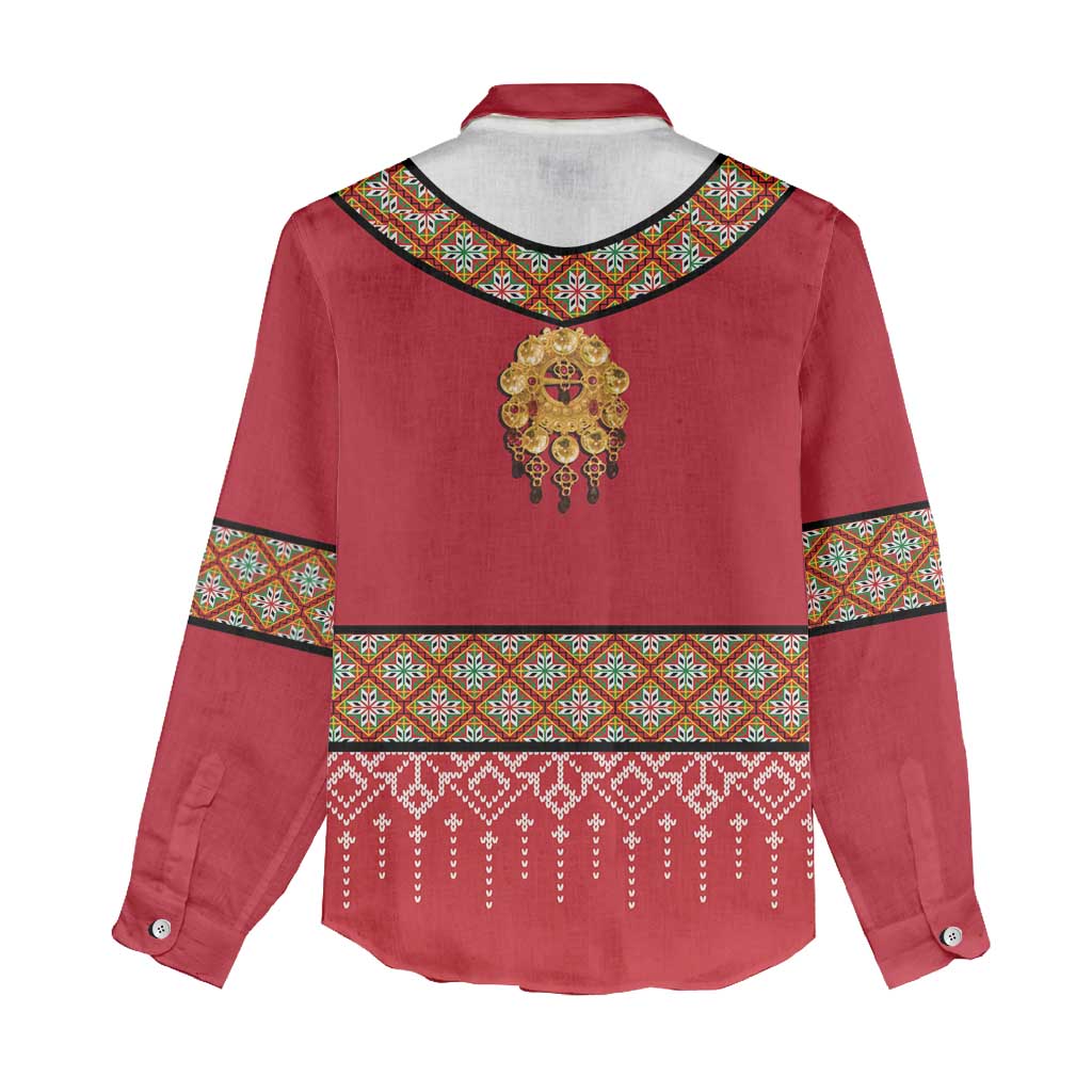 Norway Constitution Day Women Casual Shirt Norwegian bunads