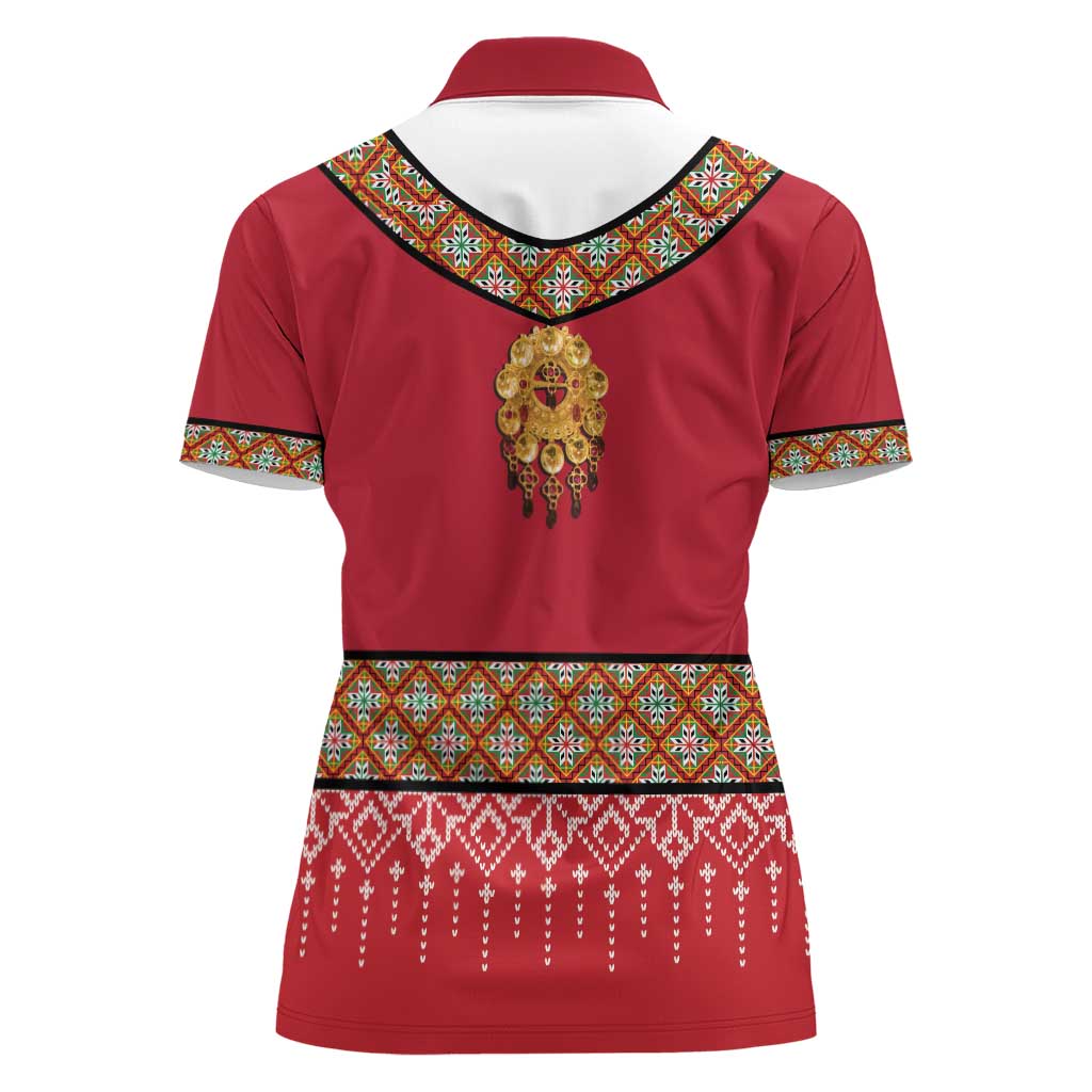 Norway Constitution Day Women Polo Shirt Norwegian bunads