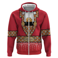 Norway Constitution Day Zip Hoodie Norwegian bunads