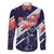 Custom United States American Football Family Matching Summer Maxi Dress and Hawaiian Shirt USA Go Champions Sporty Style