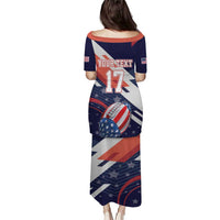 Custom United States American Football Puletasi USA Go Champions Sporty Style