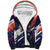 Custom United States American Football Sherpa Hoodie USA Go Champions Sporty Style