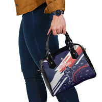 Custom United States American Football Shoulder Handbag USA Go Champions Sporty Style