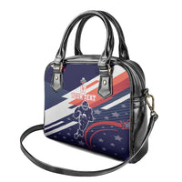 Custom United States American Football Shoulder Handbag USA Go Champions Sporty Style
