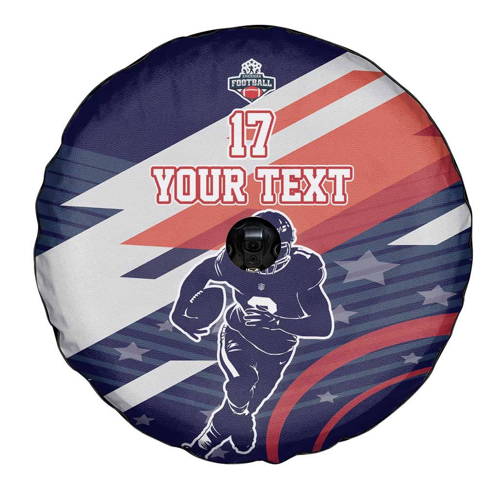 Custom United States American Football Spare Tire Cover USA Go Champions Sporty Style