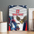 Custom United States Cricket Canvas Wall Art USA Go Champions and Eagle Mascot Style