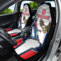 Custom United States Cricket Car Seat Cover USA Go Champions and Eagle Mascot Style