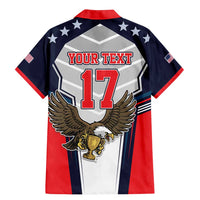 Custom United States Cricket Family Matching Mermaid Dress and Hawaiian Shirt USA Go Champions and Eagle Mascot Style