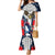 Custom United States Cricket Family Matching Mermaid Dress and Hawaiian Shirt USA Go Champions and Eagle Mascot Style