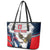 Custom United States Cricket Leather Tote Bag USA Go Champions and Eagle Mascot Style