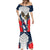 Custom United States Cricket Mermaid Dress USA Go Champions and Eagle Mascot Style