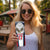 Custom United States Cricket Skinny Tumbler USA Go Champions and Eagle Mascot Style