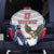 Custom United States Cricket Spare Tire Cover USA Go Champions and Eagle Mascot Style