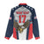 Custom United States Cricket Women Casual Shirt USA Go Champions and Eagle Mascot Style