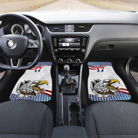 Custom United States Soccer Car Mats USA Eagle Mascot Style
