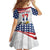Custom United States Soccer Family Matching Puletasi and Hawaiian Shirt USA Eagle Mascot Style