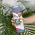Custom United States Soccer Skinny Tumbler USA Eagle Mascot Style