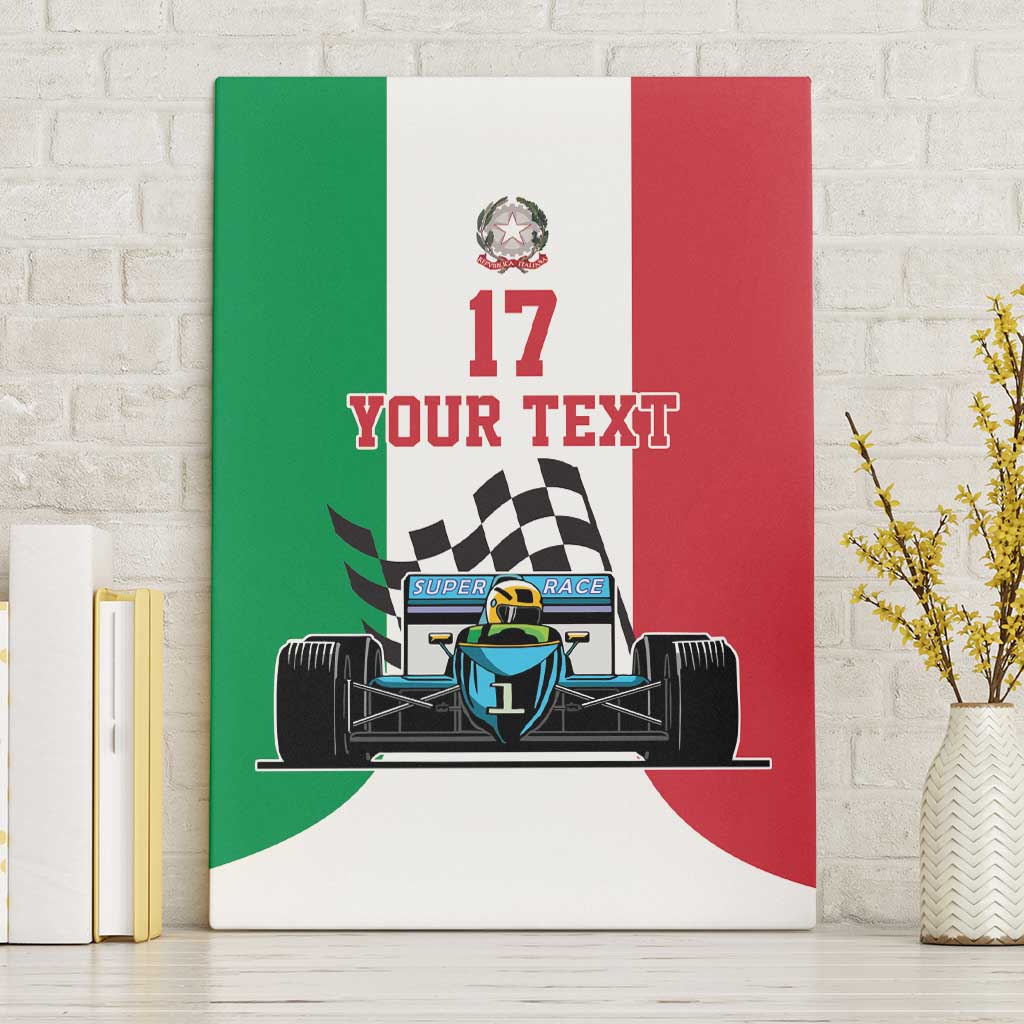 Custom Italy Formula One Canvas Wall Art Motorsport and Il Tricolore F1 World Championship