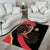 Belgium Coat of Arms Area Rug Angry Lion
