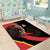 Belgium Coat of Arms Area Rug Angry Lion