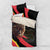 Belgium Coat of Arms Bedding Set Angry Lion