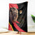 Belgium Coat of Arms Blanket Angry Lion