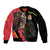 Belgium Coat of Arms Bomber Jacket Angry Lion