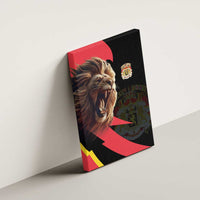 Belgium Coat of Arms Canvas Wall Art Angry Lion
