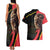 Belgium Coat of Arms Couples Matching Tank Maxi Dress and Hawaiian Shirt Angry Lion