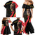 Belgium Coat of Arms Family Matching Mermaid Dress and Hawaiian Shirt Angry Lion