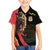 Belgium Coat of Arms Family Matching Summer Maxi Dress and Hawaiian Shirt Angry Lion