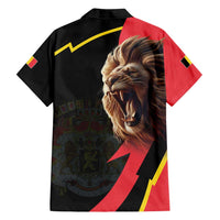 Belgium Coat of Arms Family Matching Tank Maxi Dress and Hawaiian Shirt Angry Lion