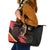 Belgium Coat of Arms Leather Tote Bag Angry Lion