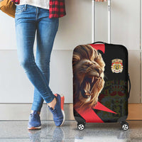 Belgium Coat of Arms Luggage Cover Angry Lion