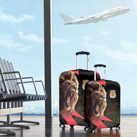 Belgium Coat of Arms Luggage Cover Angry Lion