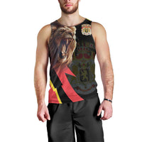 Belgium Coat of Arms Men Tank Top Angry Lion