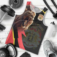 Belgium Coat of Arms Men Tank Top Angry Lion