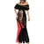 Belgium Coat of Arms Mermaid Dress Angry Lion